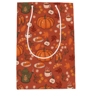 Cosy Fall Autumn Gift Bag