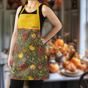 Cosy Fall Autumn Thanksgiving Apron