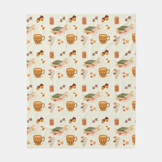  Cosy Fall Fleece Blanket (Front)
