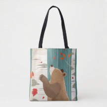 Cosy Fall Moments with a Woodland Bear