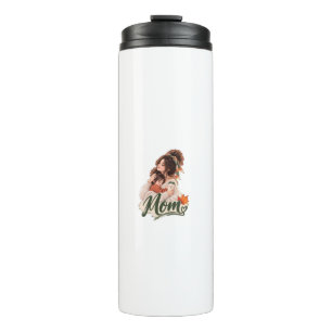 Cosy Fall Mum & baby kids Autumn Love Thermal Tumbler