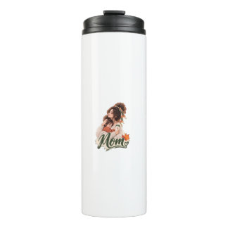 Cosy Fall Mum & baby kids Autumn Love Thermal Tumbler
