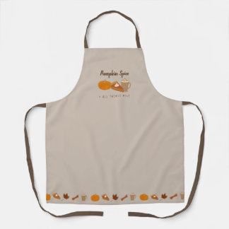 Cosy Fall Pumpkin Apron
