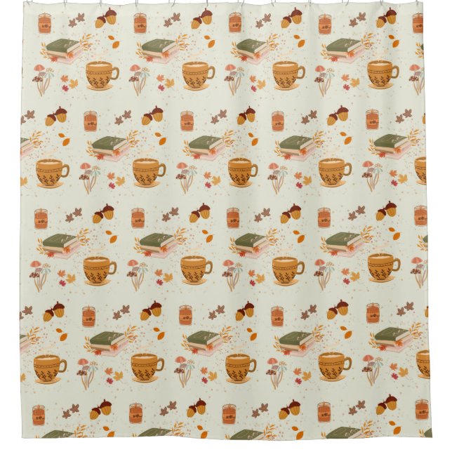 Cosy Fall Shower Curtain (Front)