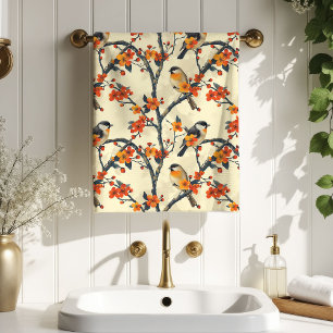 Cosy Fall Towel Vintage Gift for Grandparent Duo