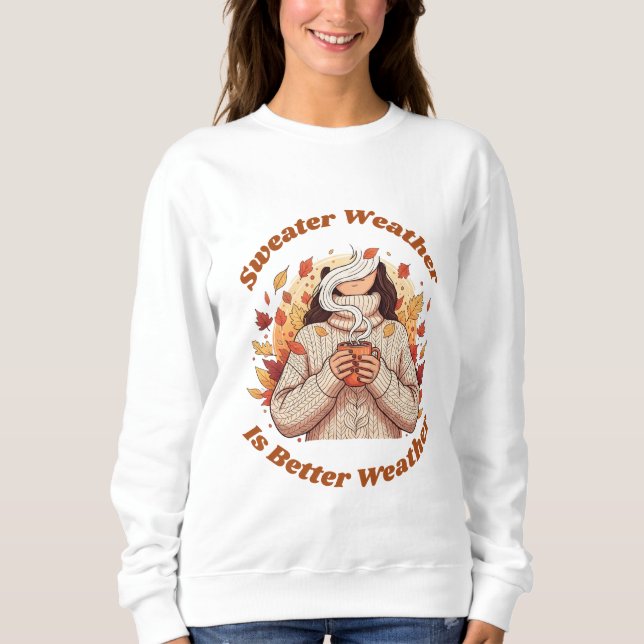 Cosy Fall Vibes Collection –  Sweatshirt (Front)