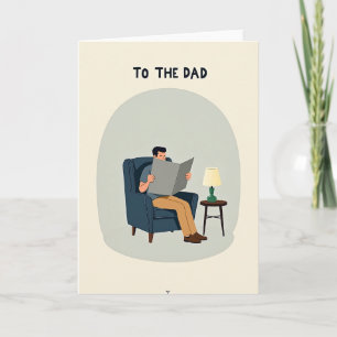 Cosy Fathers Day Moment Card