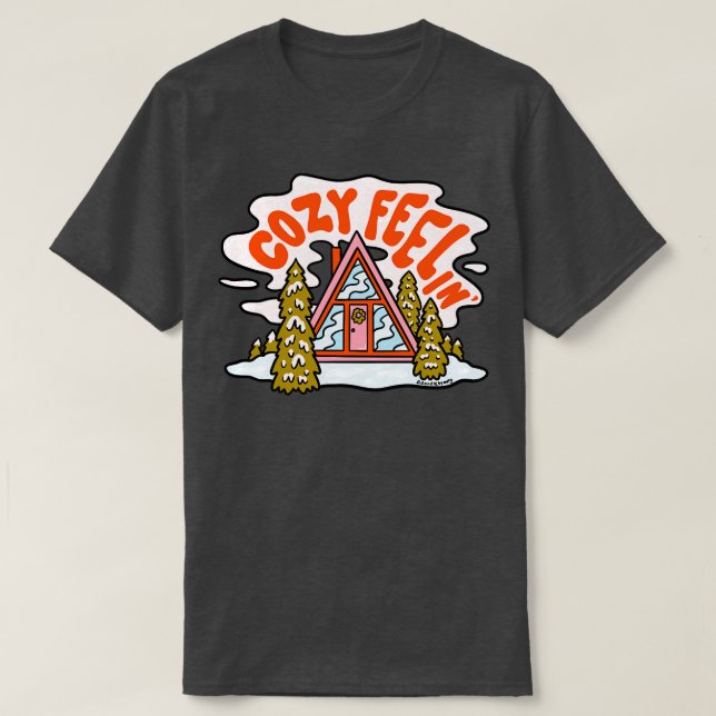 Cosy Feeling Merry Xmas  T-Shirt (Design Front)
