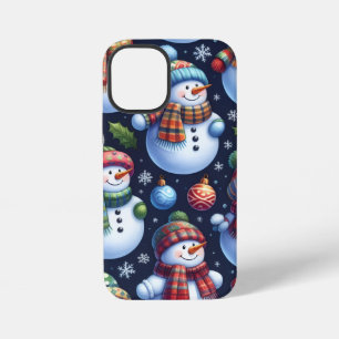 Cosy Festive Snowman iPhone 12 Mini Case