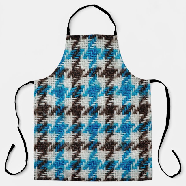 Cosy flannel fabric, textural background. apron (Front)