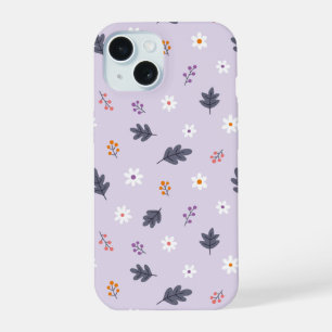 Cosy Floral Pattern iPhone 15 Case