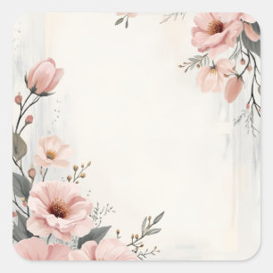 Cosy Floral Sticker