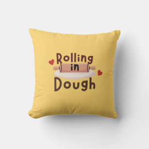Cosy Food-Themed Throw Pillow
