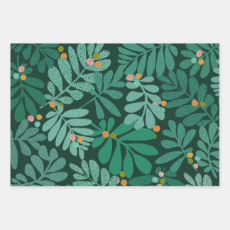 Cosy Forest Wrapping Paper Sheet