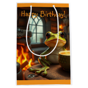 Cosy Frog Gift Bag