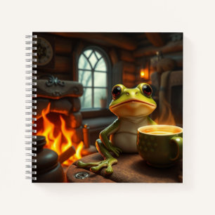 Cosy Frog Notebook