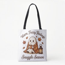 Cosy Ghost Halloween–Warm Fuzzy season