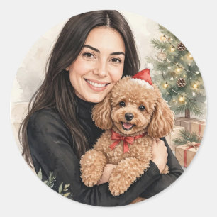 Cosy Girl either Poodle Sticker – Best Friends