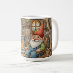 Cosy gnome coffee mug enchanted hedgehog
