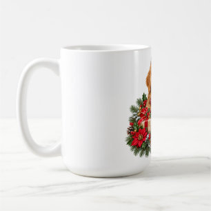 Cosy Golden Retriever Christmas Mug