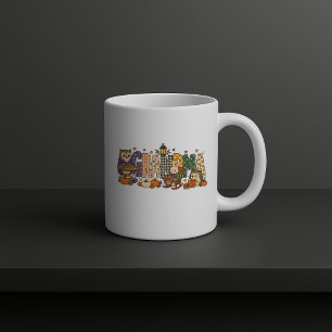 Cosy Grandma Letter Block Coffee Mug