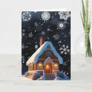 Cosy Holiday Gingerbread Cottage