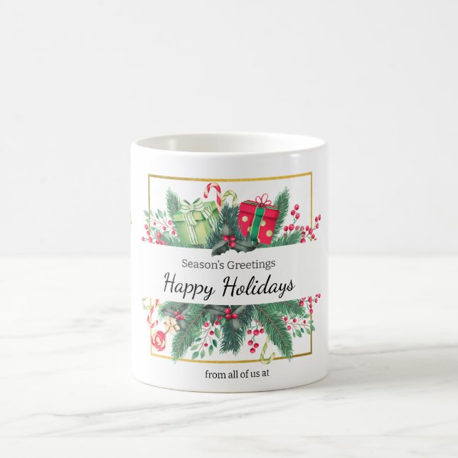 Cosy Holiday Greetings Mug (Center)