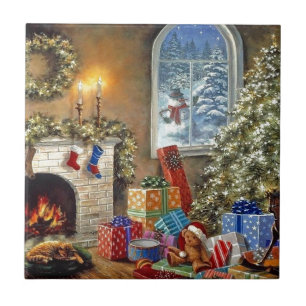 Cosy Holidays Tile