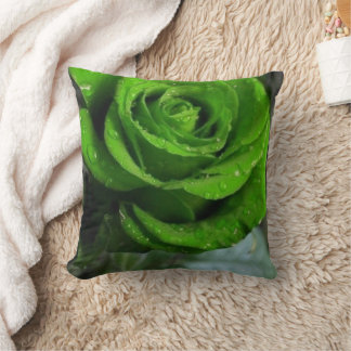 Cosy Home Decor Pillow with Floral Wreath Design