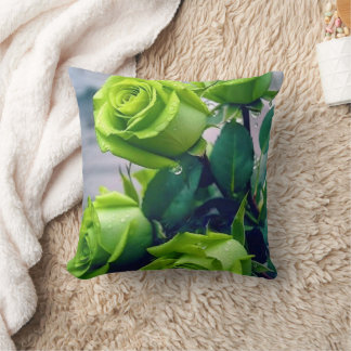 Cosy Home Decor Pillow with Floral Wreath Design