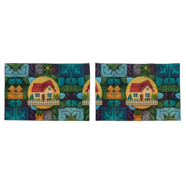 Cosy Home Icon Pattern  Body Pillow Pillowcase (Back-Set)