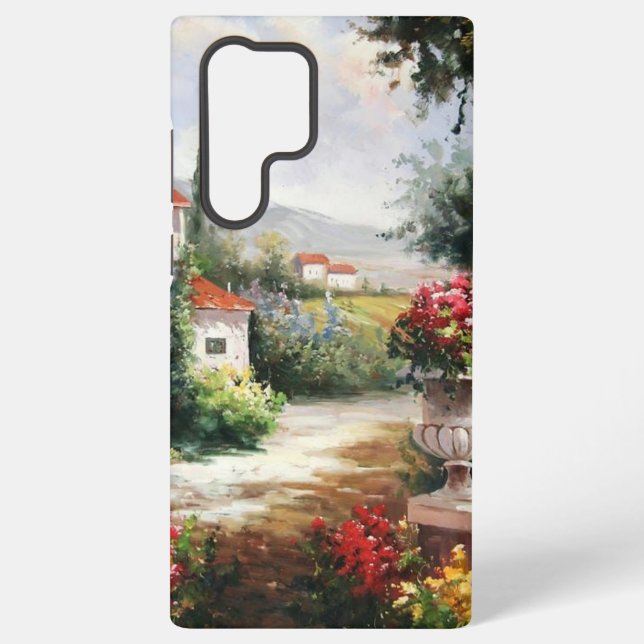 Cosy Home Illustration Phone Case (Back)