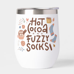 Cosy Hot Cocoa and Fuzzy Socks Design