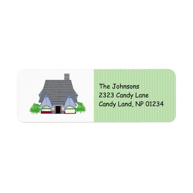 Cosy House Return Address (Front)