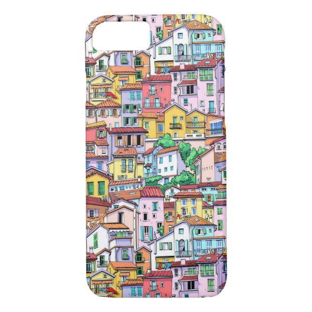 Cosy Houses Case-Mate iPhone Case (Back)