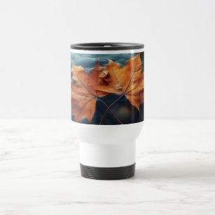 Cosy Hues of Autumn Travel Mug