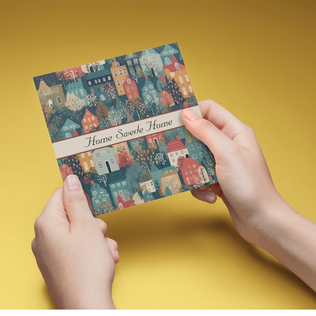 Cosy Hygge Village Nordic Folk Art, custom (Creator Uploaded)