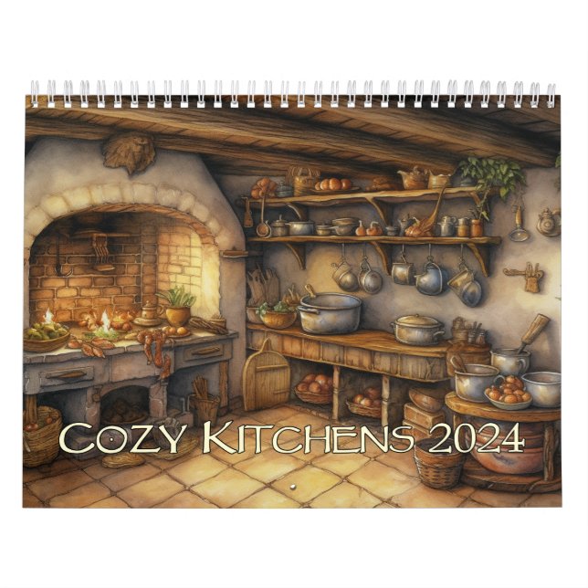 Cosy Kitchens 2024 Calendar (Cover)