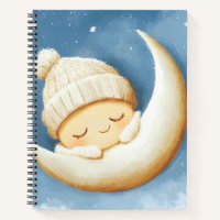 Cosy Knit Nap Cresent Moon