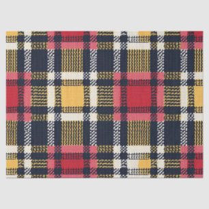Cosy Knit Patchwork - Vintage Boho Autumn Style 3 Tissue Paper