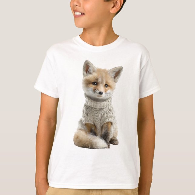 Cosy Knit Sweater Fox Kids (Front)