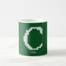 Cosy Knitted Alphabet Letter C