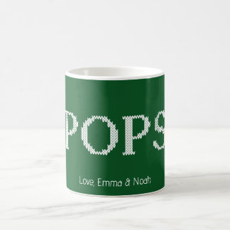 Cosy Knitted PAPA Christmas  Coffee Mug