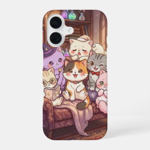 Cosy Magical Cat Friends Phone Case