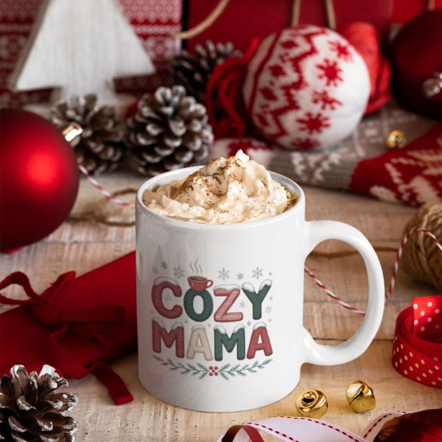 Cosy Mama Christmas Coffee Mug (Creator Uploaded)
