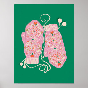 Cosy mandalas poster