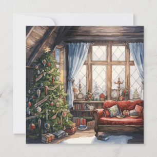 Cosy Merry Christmas Card