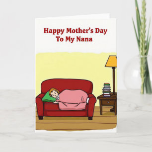 Cosy Mothers Day Nana Card