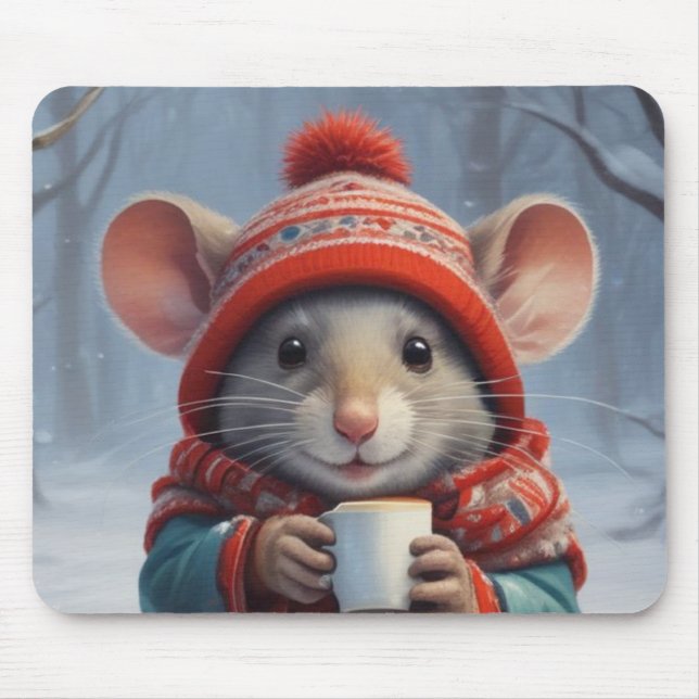 Cosy Mouse mouse pad (Front)