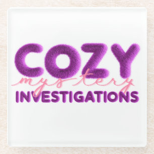 Cosy Mystery Investigations Coaster